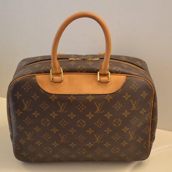 Authentic LOUIS VUITTON Deauville Handbag w/Authenticity Certificate (GUC) SALE - Picture 5 of 12